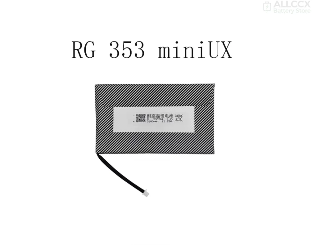 ALLCCX Replacement Battery for ANBERNIC RG 405 RG 353M RG 557 RG 35XX SP ROG NANO mini RG 40XXV RG 353 miniUX RG 353VS