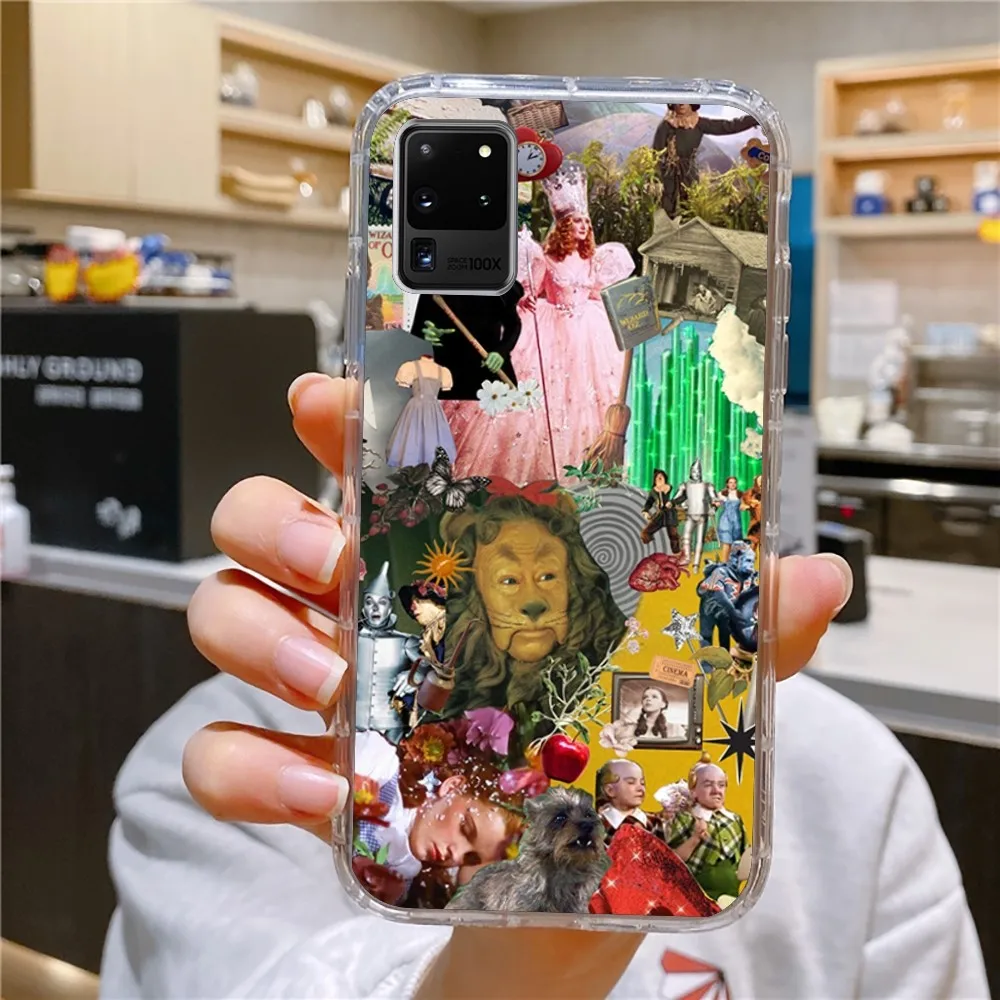 The W-Wizard of O-OZ Movie  Phone Case For Samsung Galaxy A52 A12 A51 S21 Edge S22ULTRA S23 S20LITE Plus ultra Transparent Cover