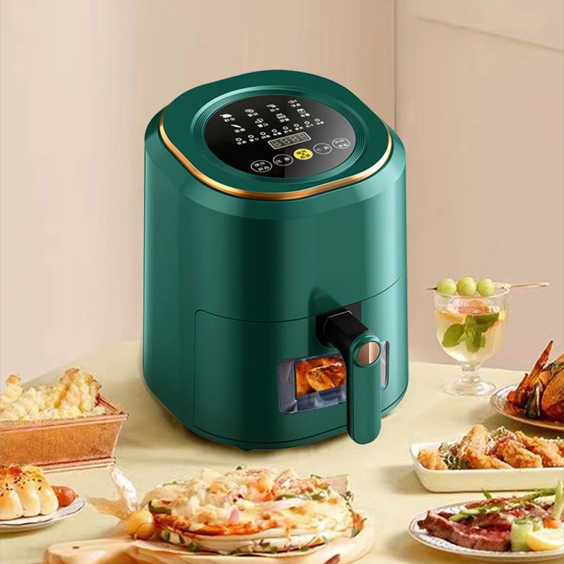 Multifunctional Home Air Fryer Without Oil Intelligence 7L Oven US EU 1400W Touch Panel Temperature Control Visual Air Frying