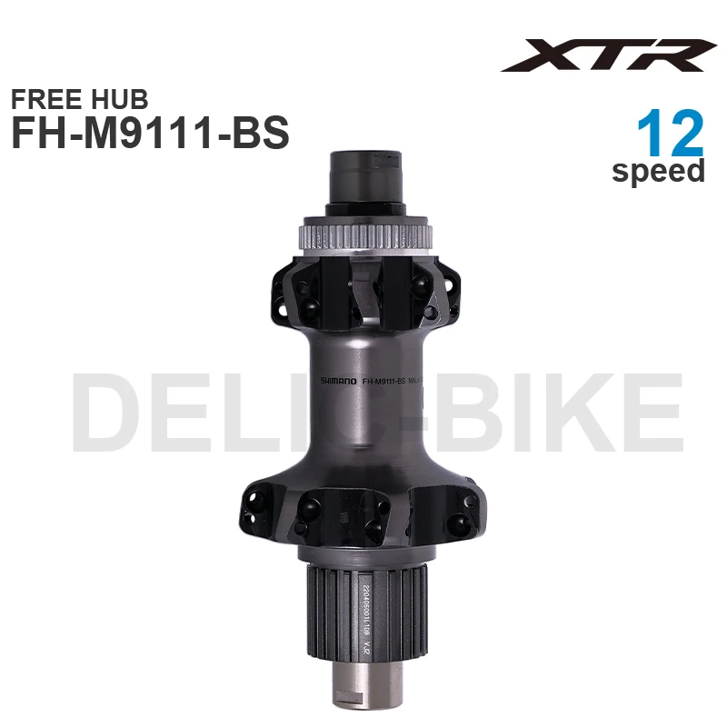 SHIMANO XTR M9100 Disc Brake Front HUB HB-M9110-B HB-M9110-BS MICRO SPLINE Rear FREEHUB FH-M9111-B FH-M9111-BS 12-speed