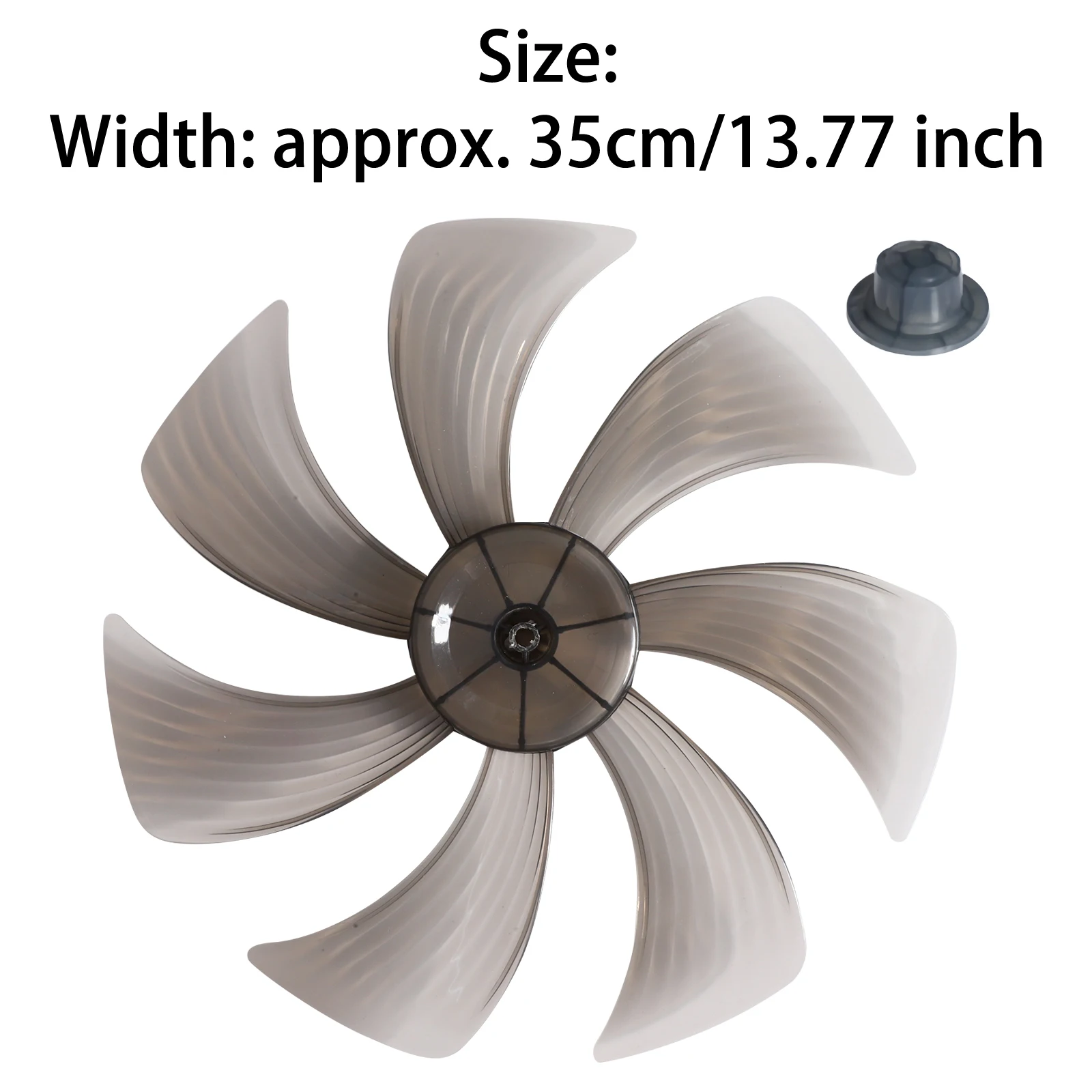 Household Plastic Fan Blades 4/5/7 Leaves With Nut Cover Sets For Pedestal Electric Fan Table Stand Fanners General Accessories