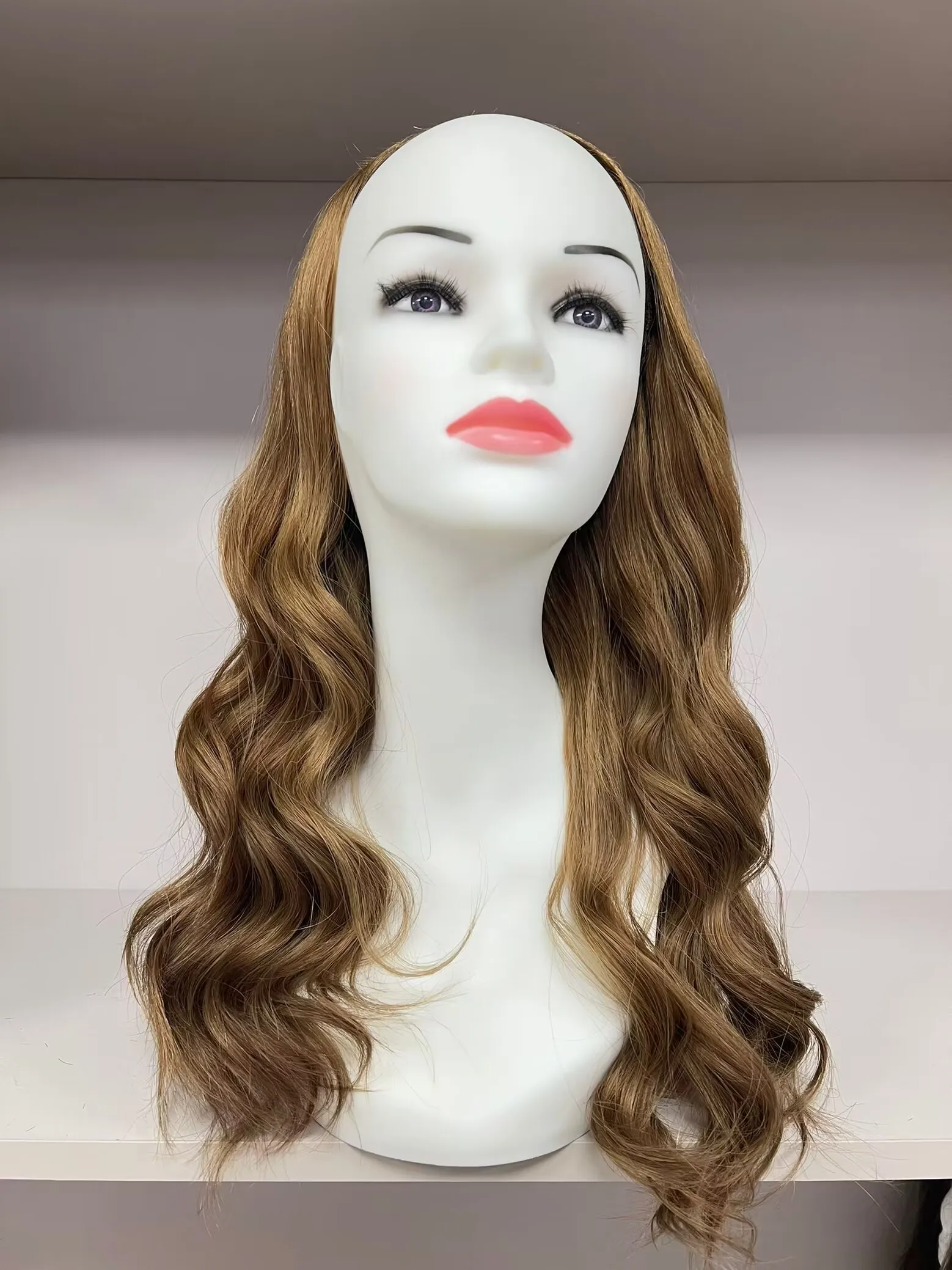 Parrucche Kosher capelli europei colore biondo Bandfall TsingTaowigs capelli umani parrucca ebraica Top in pizzo per le donne spedizione gratuita