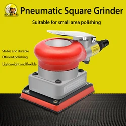 Professional Air Sander 75*100MM Square Pneumatic Grinder Automobile Furniture Surface Polishing Abrasive Grit Tool Accessories