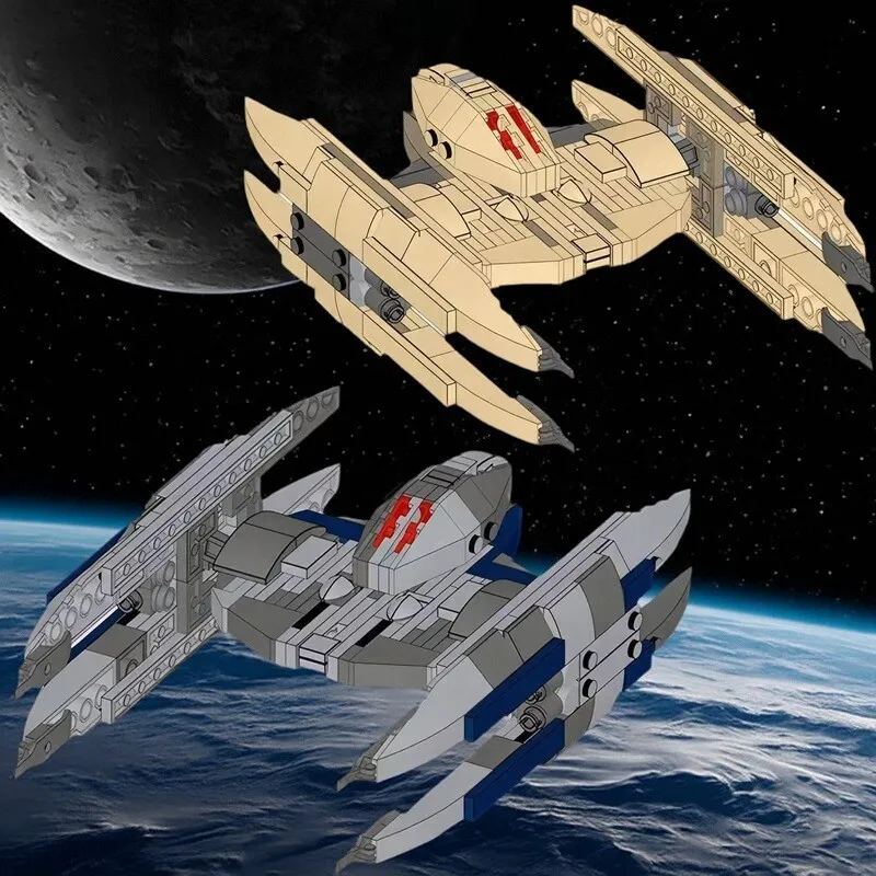 

Creative Space War Series Combat Mech Building Blocks MOC Droid Spaceship Vulture Robot Warrior Model Boy's Toys Birthday Gift