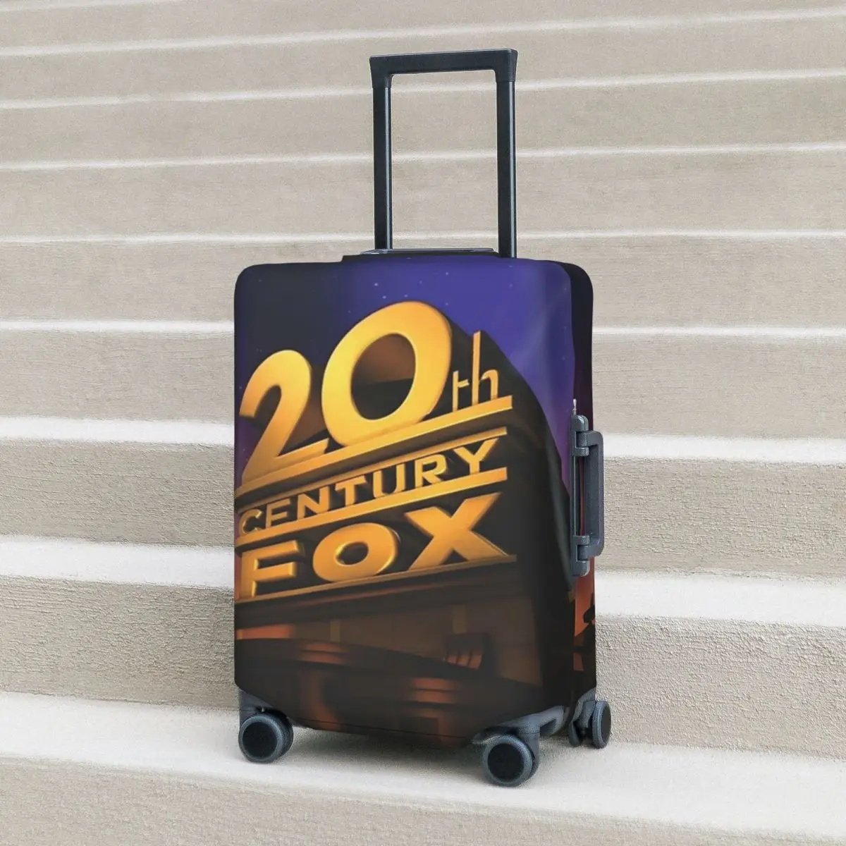 Классический чехол для чемодана Fox 20th Century, защитные эластичные защитные чехлы для багажа для путешествий 18-32 дюймов