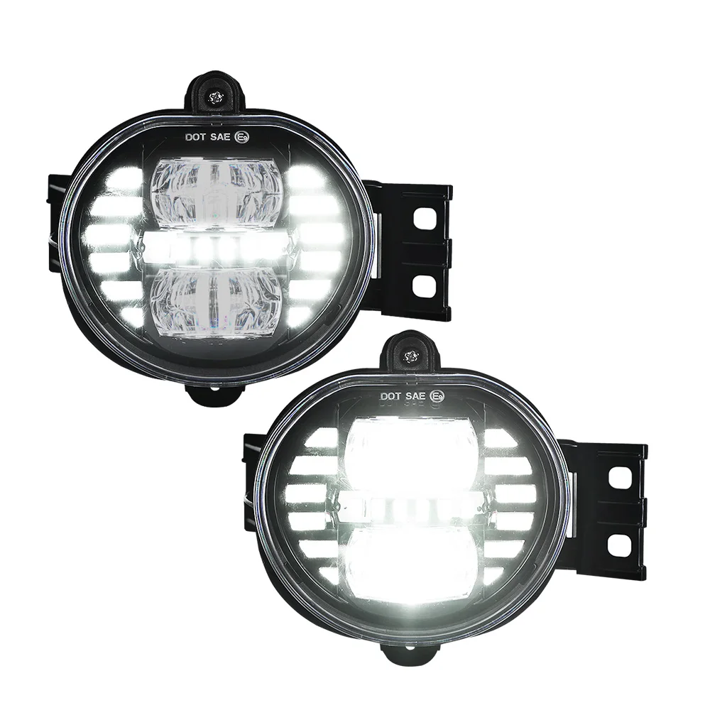 

70w 6.5 inch led Car Accessories Front halo fog lights for dodge durango 2002 - 2008 Passing Lamps ram 1500 2500 3500