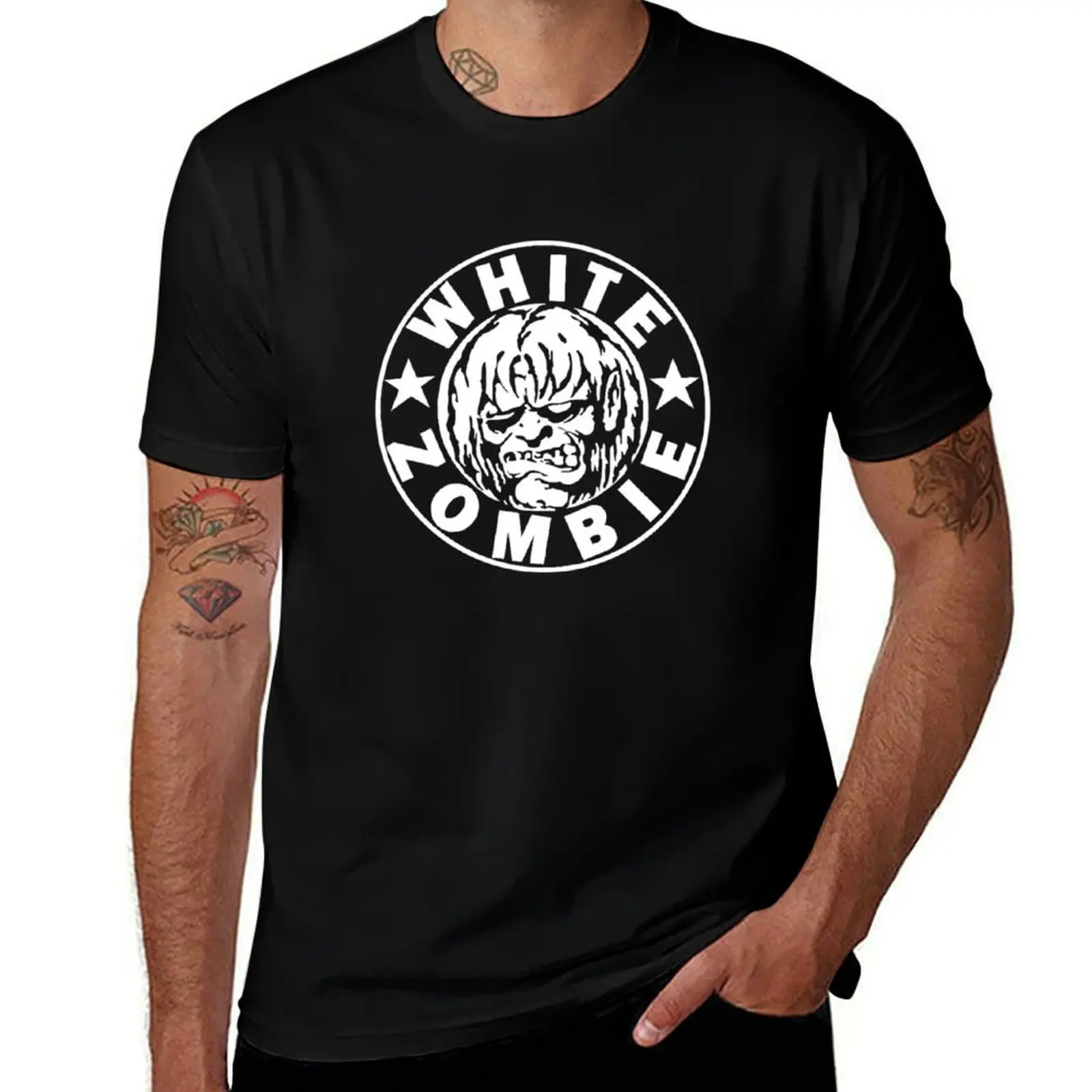 

White Zombie T-Shirt t shirts designer t shirts for man graphic tees T-Shirt