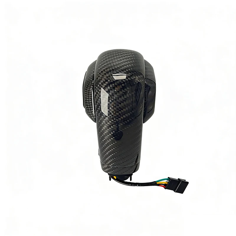 Picture 4: LS AUTO Upgrade To Real Carbon Gear Shift Knob for Ford F-150 Raptor 2015-2020 Year Directly Replaceable Gear Stick Shift Knob