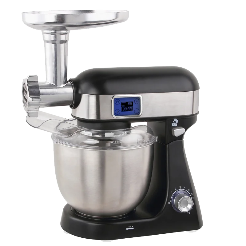 Wholesale kitchen appliances  portable powered 10 speed robots mixer with 5L bowl cake mixer machine