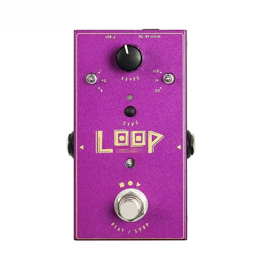 

Phrase loop recording monolithic guitar effect device