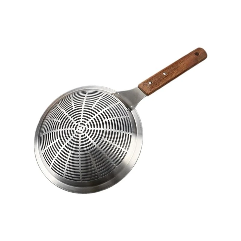 Professional 304 Stainless Steel Frying Kitchen Strainer with Handle Strainer for Kitchen Q5WC