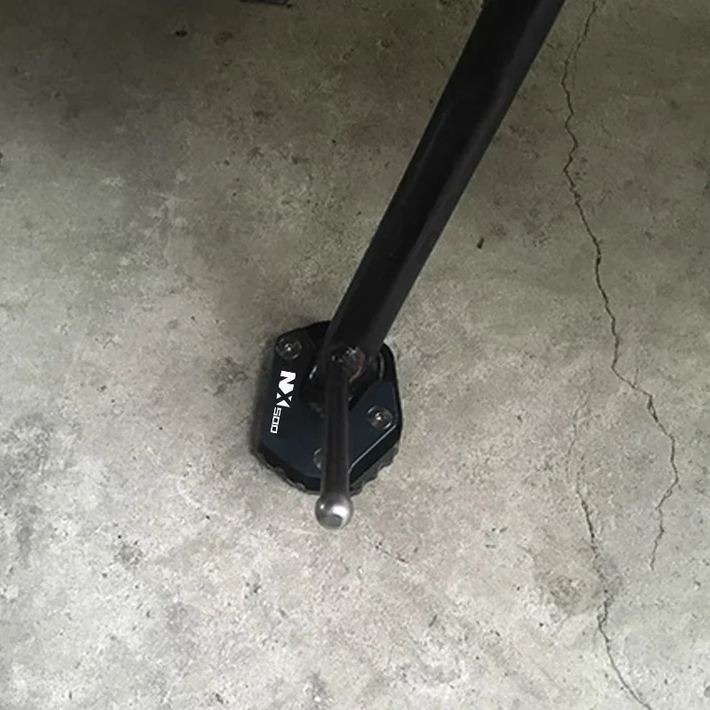 لهوندا NX500 NX 500 nx500 2023-2025 + NX500 اكسسوارات دراجة نارية CNC الجانب حامل تكبير ودعم مسنده العمود مساعد #3