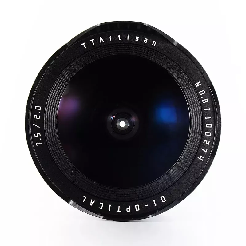 Ttartisan 7,5mm f2 Vergrößerung manueller Fokus Fisheye Kamera objektiv für Kamera mit nd Filter