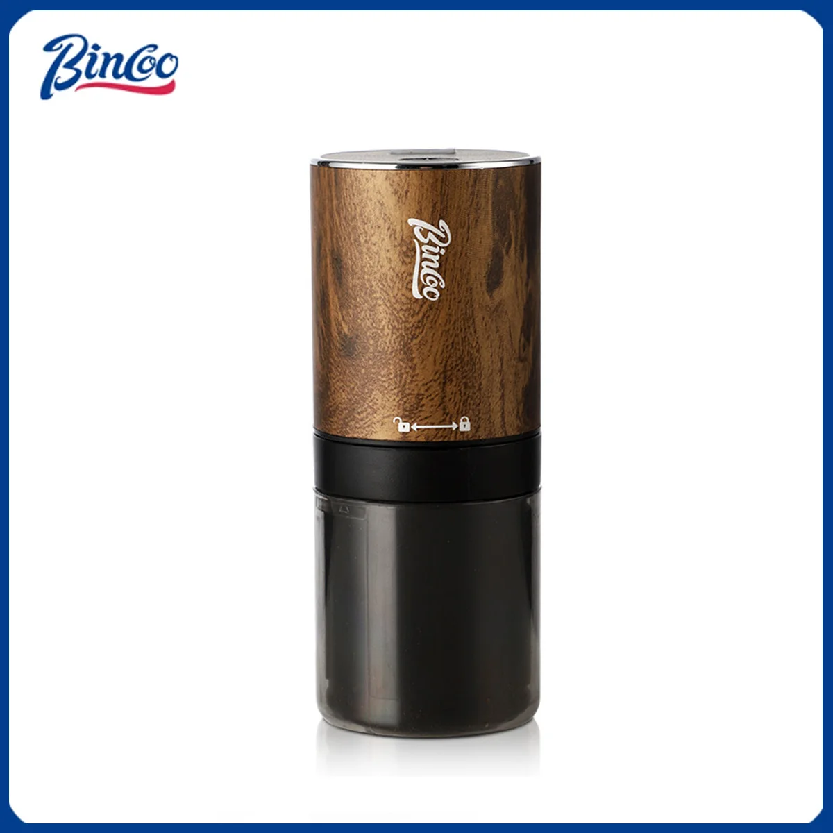 

Bincoo Electric Coffee Bean Grinder Small Bean Grinder Portable Mill Stainless Steel Core Hand USB Rechargeable Coffee Grinder