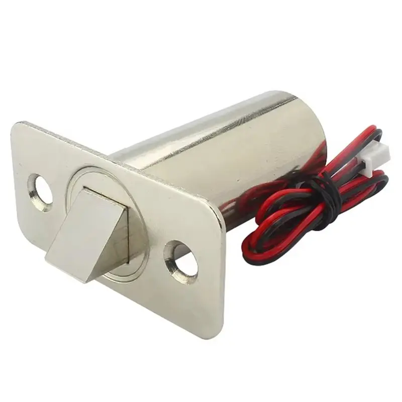 B67C DC12V24V Electric Bolt Door Lock Embedded Access Control Electromagnetic Concealed Electric Control Lock
