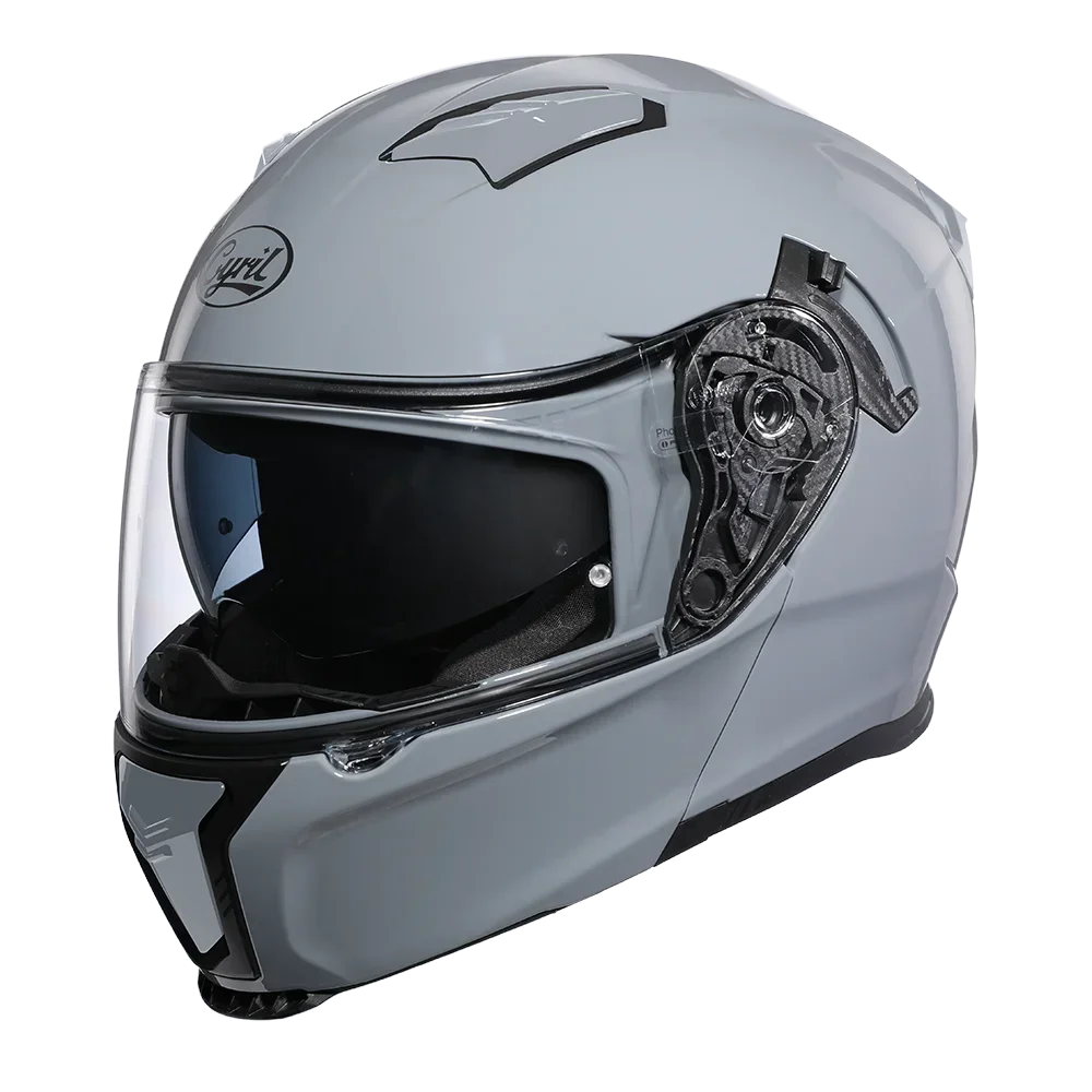 Motorcycle Flip-up Helmets with Sunglasses Clear Visor Full Face Cyril Motocross Helmet Equipments Man Women Helmet