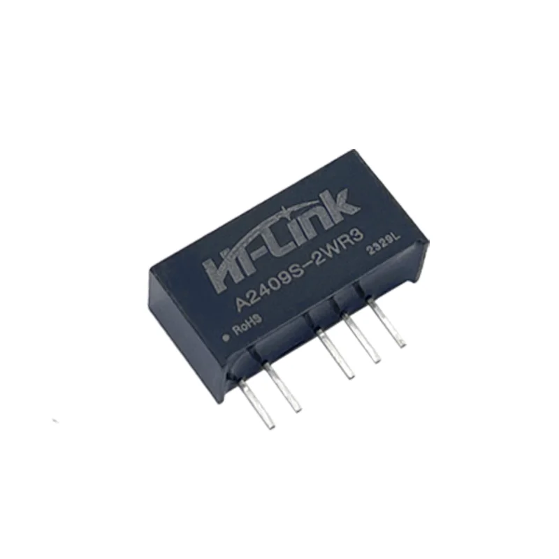 Hi-LINK nuova doppia uscita 10 pz/lotto A2409S-2WR3 21.6 ~ 26.4V 24V DC a 2W 9V A2409S-2WR3 DC modulo convertitore di alimentazione