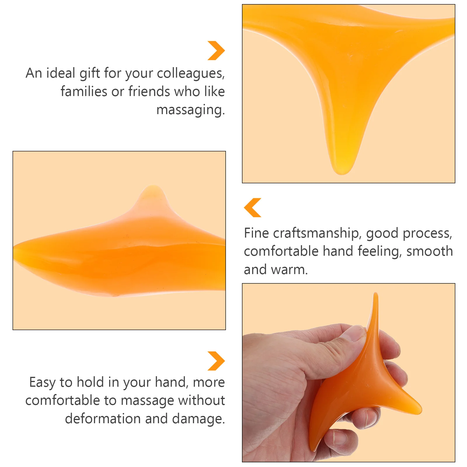 2 Stück einzigartige Fuß-Akupunkt-Massagegeräte, Körpermassage-Werkzeuge, kreative effektive Punktmassagegeräte, ergonomisches Design, praktisch für Beine