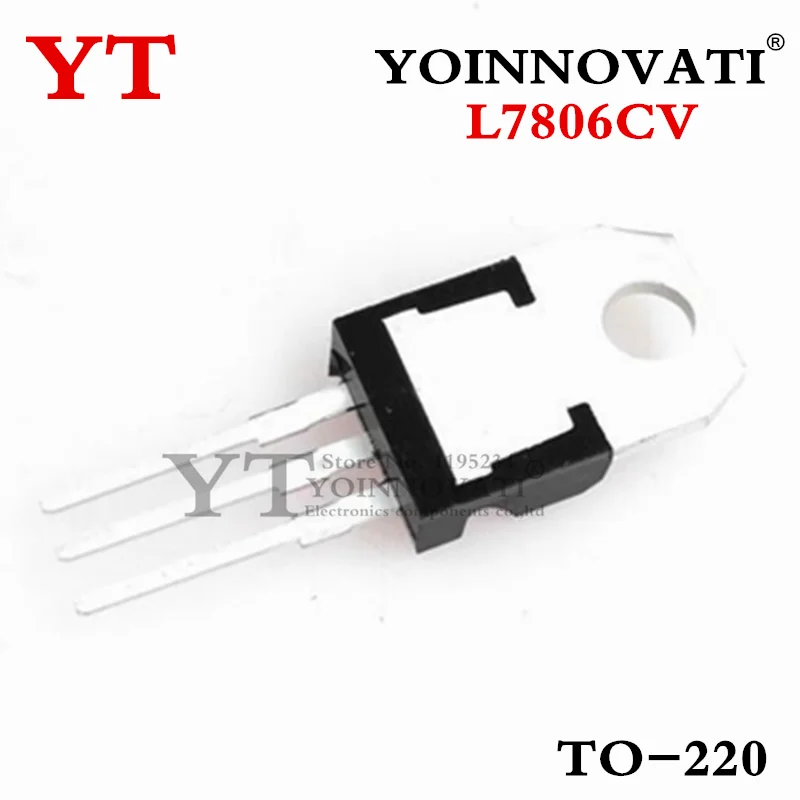 200pcs/lot L7806CV L7806 7806 TO-220 IC Best quality