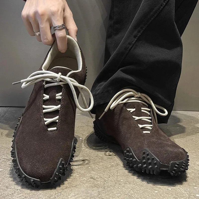 Men Shoes Casual Outdoor Climbing Trekking Mens Sneakers Non-Slip Mountaineering Shoes Man Walking Sneaker Shoes for Men