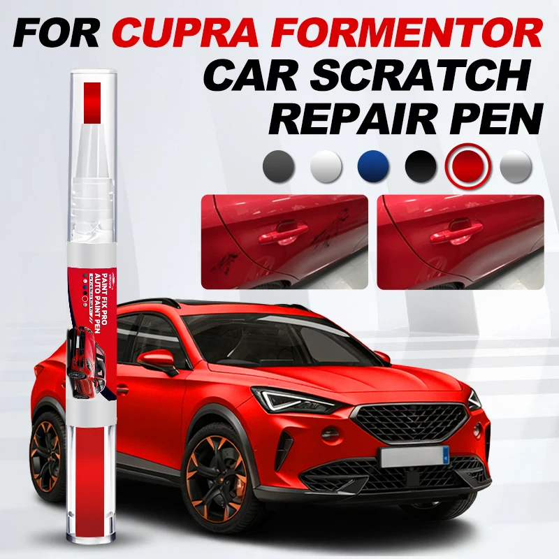 Car Tool Accessories Car Paint Repair Pen For 2020-2025 CUPRA Formentor Paint Scratch Repair Accessories Blue Bronze Red Whit