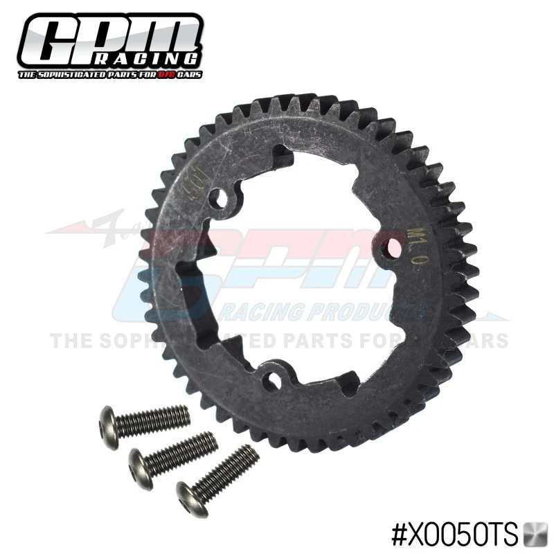 

GPM STEEL SPUR GEAR 50T (M1.0) For TRAXXAS XO-01