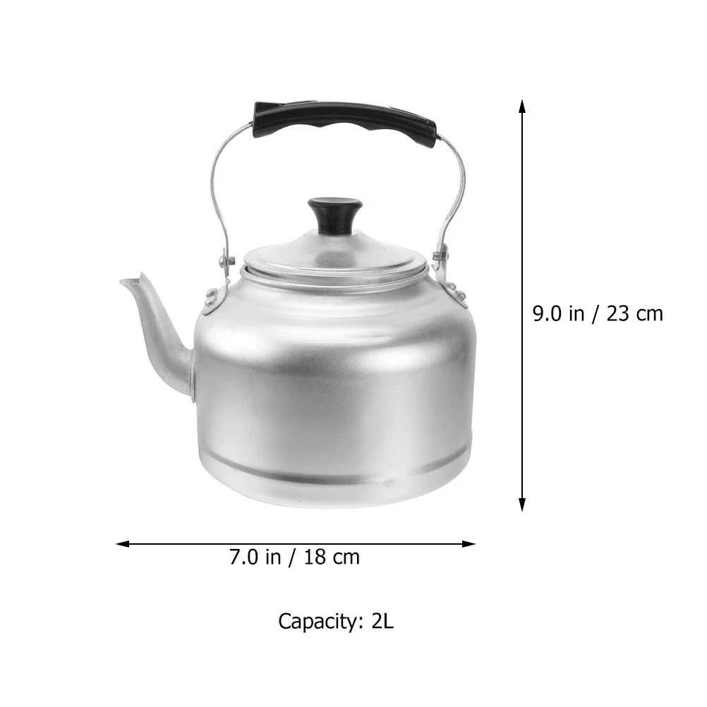 Aluminum Kettle Daily Use Coffee Wear-resistant Stovetop Restaurant Tea Convenient Water Camping