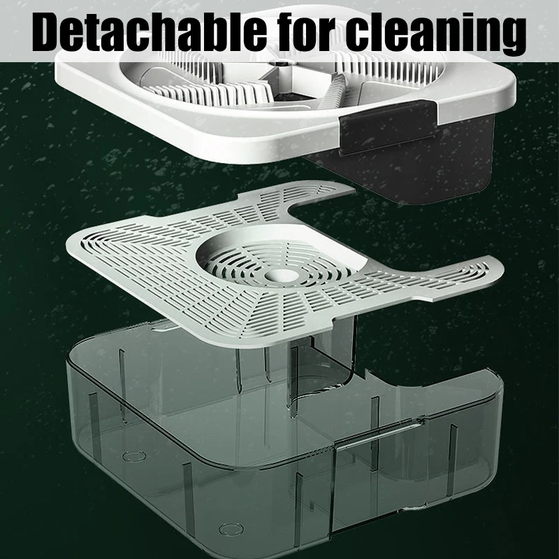 Upgraded Electric Flycatcher Rechargeable Fly Trap USB Insect Pest Catching Safety Insect Pest Flytrap for Kitchen Home garden