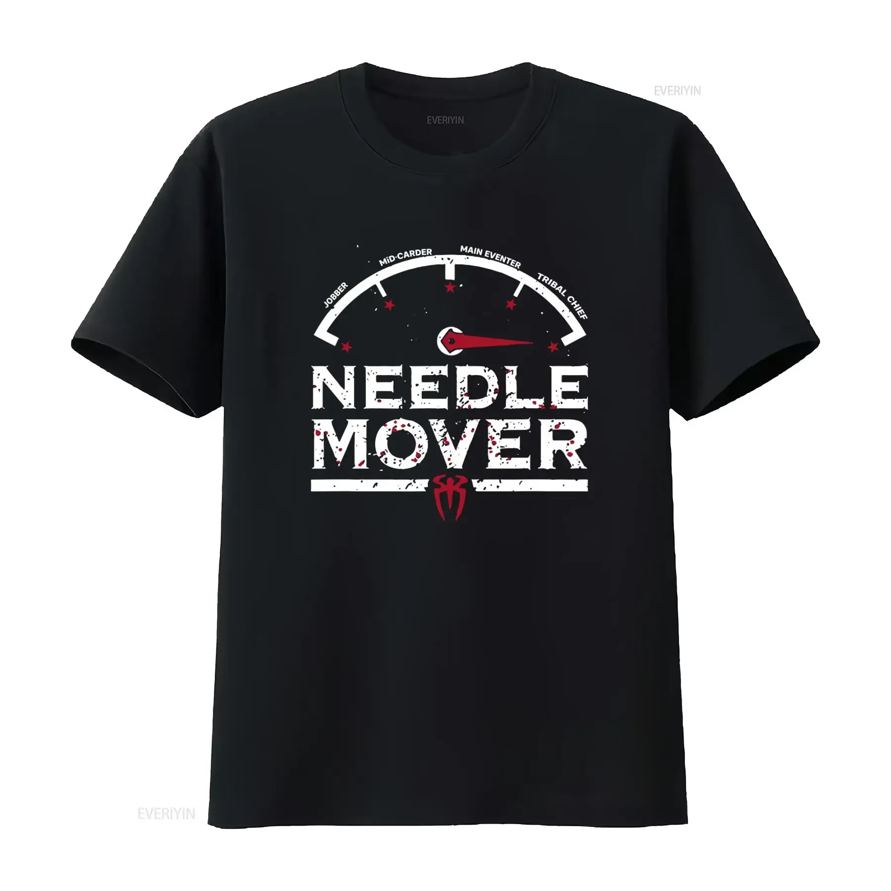 Needle Mover T Shirt for Sizes S 5XL Unique Meter Design with Tribal Chief Spider Motif Perfect Trendy Streetwear vintage