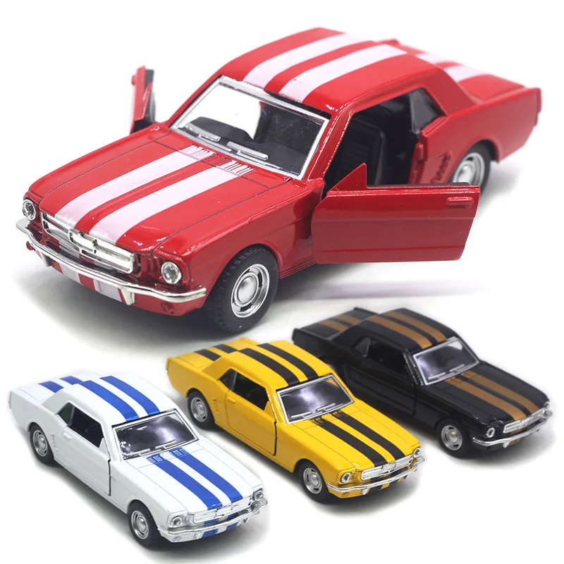 

1:32 Mustang Alloy Ретро Винтаж Автомобиль Классическая Модель Игрушки Подарок