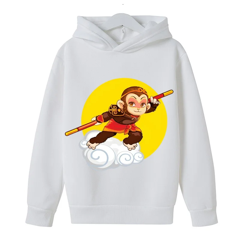 

Kids Spring and Autumn Hot selling Hoodies Boys and Girls Hoodies Top 2-12-year-old Kids Casual Sports Top Printed monkey