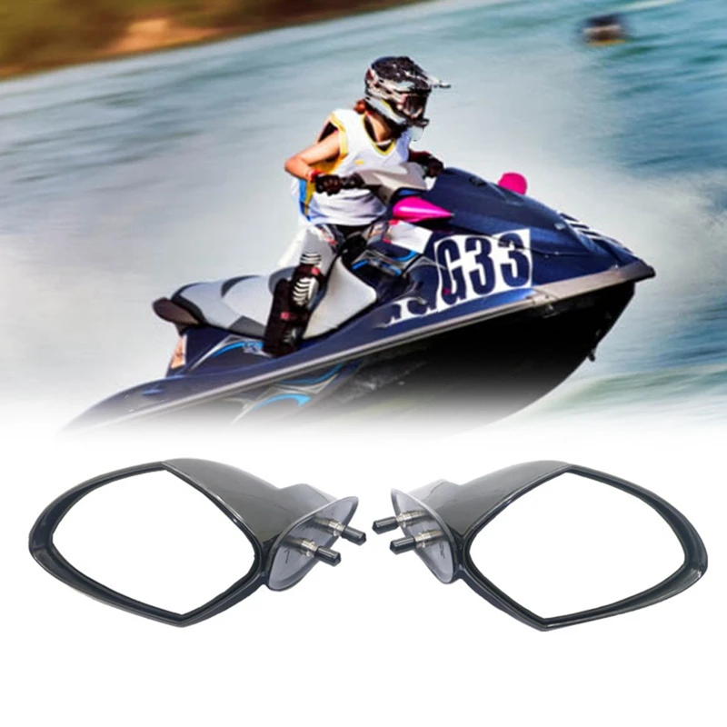 Motorcycle Boat Rearview Mirror Reflector Aquatic Moto For Waverunner VX110 Side Reflector Mirror For Boat Motorcycle