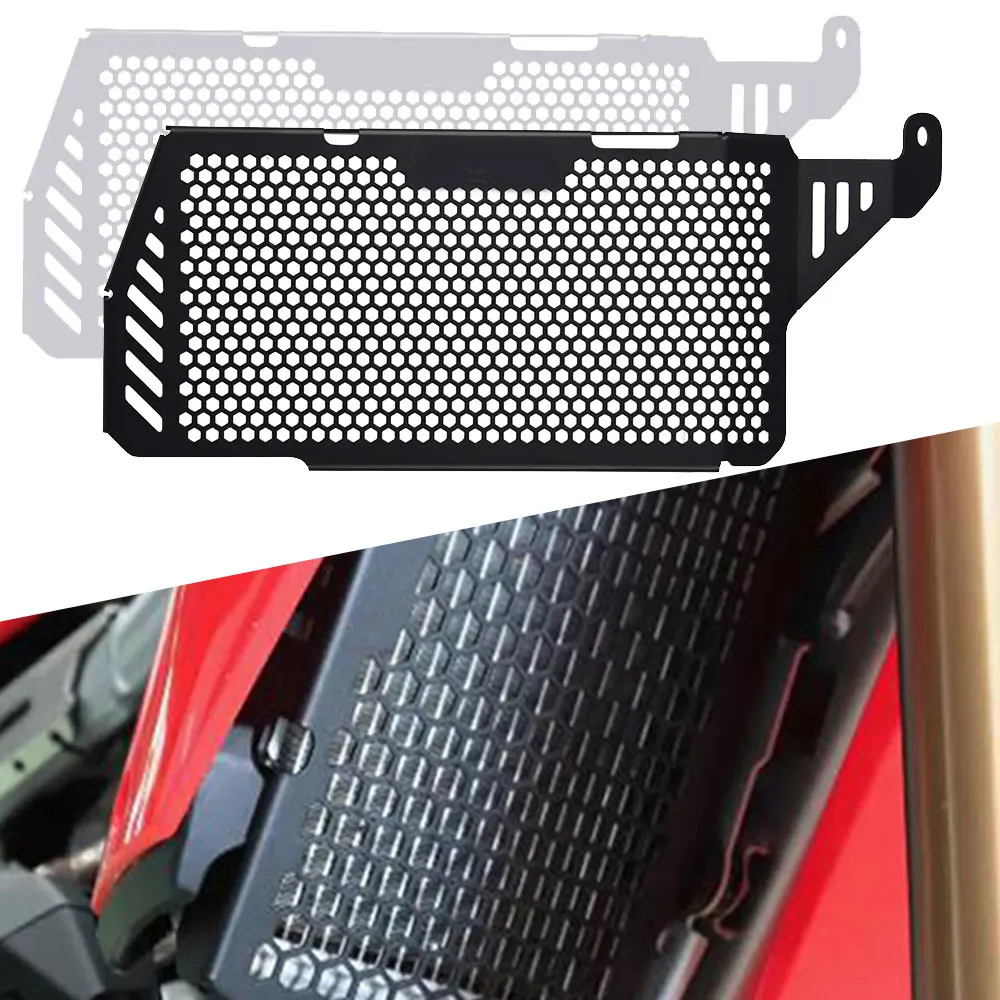 

Motorcycle Radiator Grille Guard Cover For HONDA CRF 300L CRF300L 2021 2022 Aluminum Radiator Grill Protector Accessories