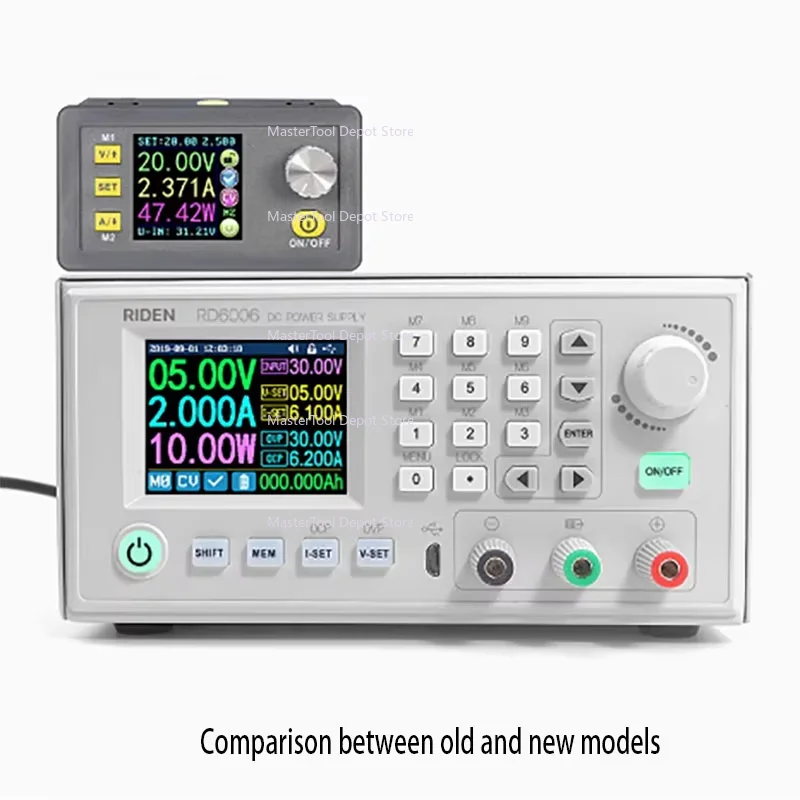 RD6006W CNC switch adjustable power supply DC voltage regulator adapter step-down module monitoring power supply