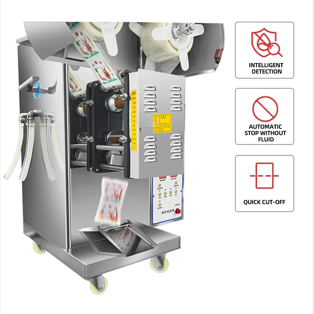 상업용 달임 기계 실러, 자동 포장 추출, 통합 기계 프로세서