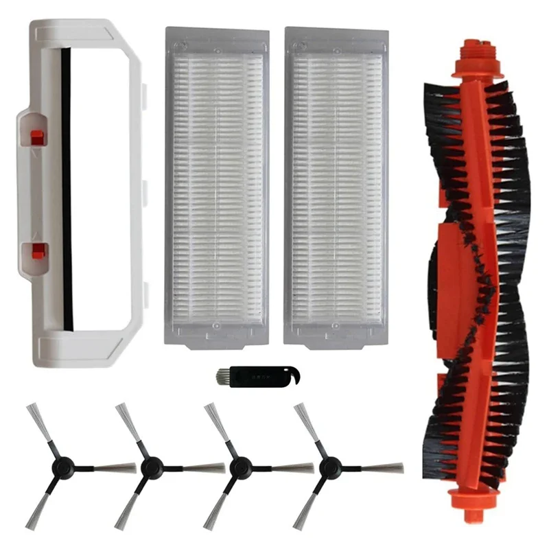 

Основная боковая щетка Hepa Filter Mop Cloth для Coredy SL200, запчасти для робота-пылесоса