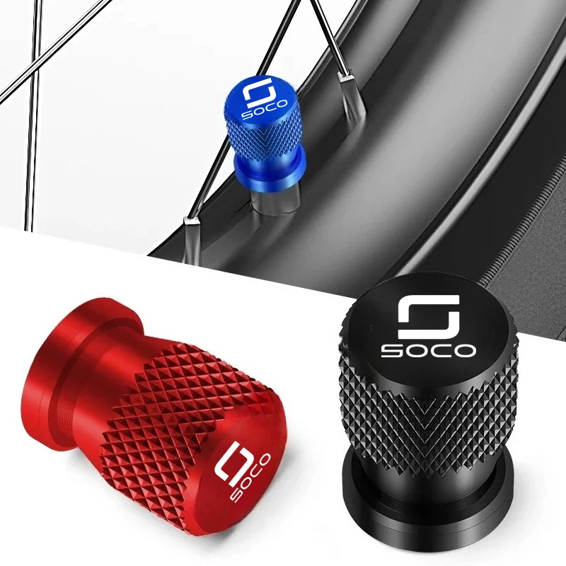 2PCS Tire Valve Caps Motorcycle Accessories For Super Soco CPx CUmini CUx TC 50 TC Max Wanderer TCMax TS 50 2019 2020 2021 2022