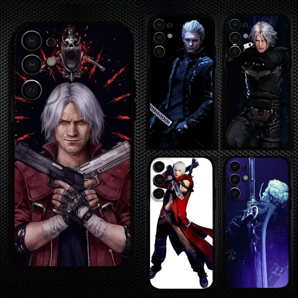 

D-Devil M-May Cry 5 Game Phone Case For Samsung S25,S24,S21,S22,S23,S30,Ultra,S20,Plus,Fe,Lite,Note,10,9,5G Black Cover