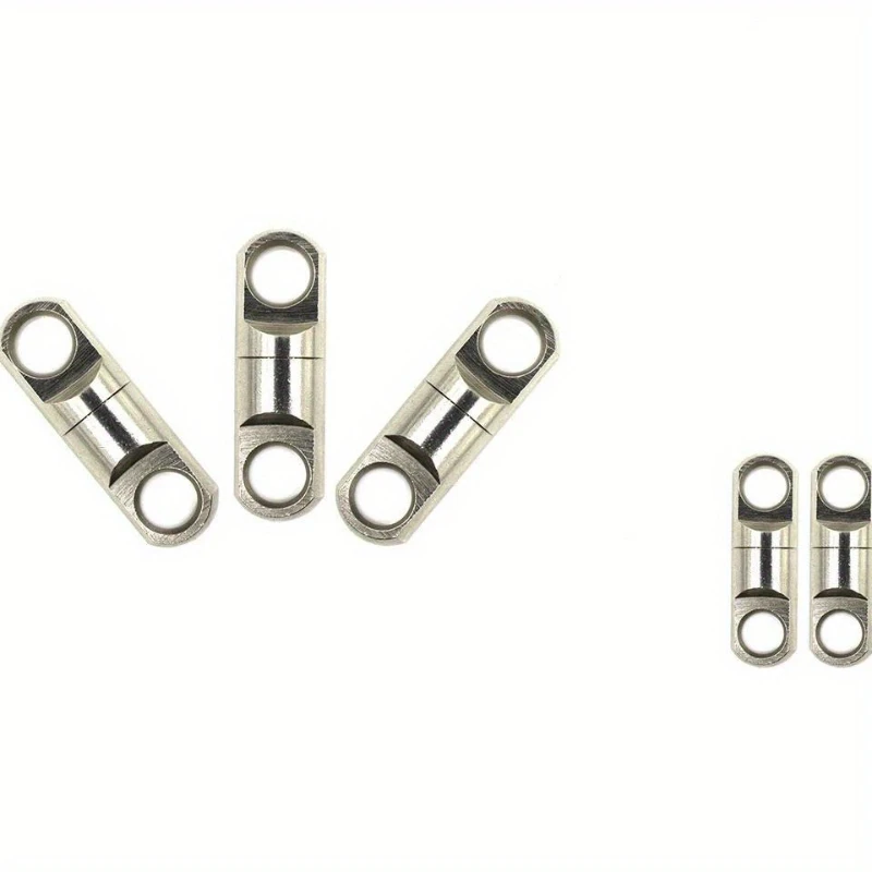 5PCS/SETCopper Cylinder Swivel Column Swivel Column Fishing Gear Accessories Connector for High-speed Rotation