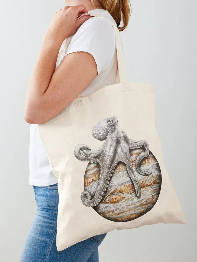 

Celestial Cephalopod Tote Bag Shopping bags shopping bags foldable Portable shopping bag tote bag screen