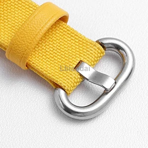 Originalarmband für Xiaomi Mi Band 8, Fashion Miband 8 NFC Leder Ersatzarmband, Nylon Mi Band 8 9 Band Armband 10 Hauptverkäufe Xiaomi Offizielle Website - №4