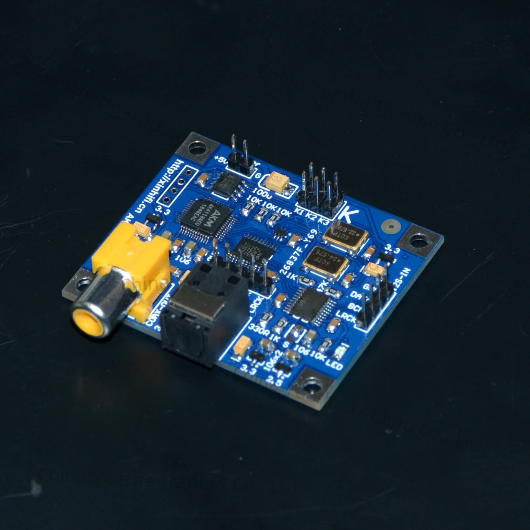 

Nvarcher AK4118 Коаксиальная оптоволоконная выходная плата I2S до 24 бит 192 К VOLUMIO MOODEF для Raspberry Pi 2B 3B 3B+ 4B