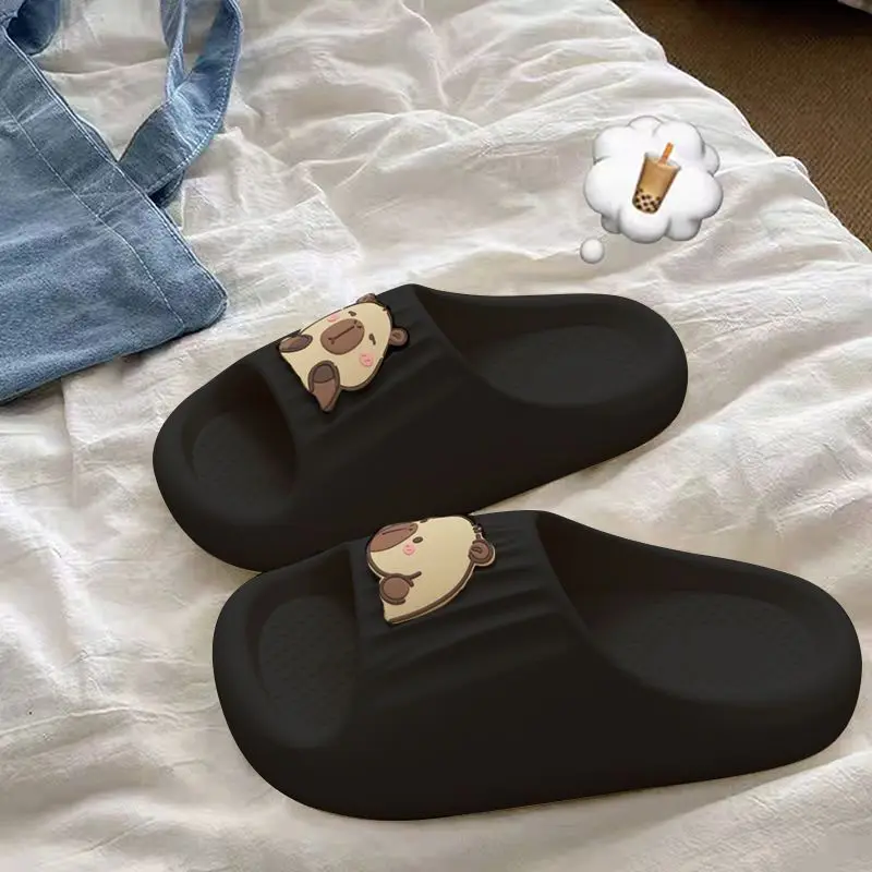 Simpatiche pantofole Kapibara ~ EVA per uomo e donna 2025 primavera ed estate nuove coppie moda casa pantofole antiscivolo con suola morbida