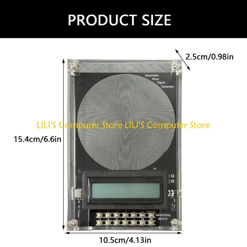 A52B 7.83Hz Schumann Waves Generator Resonances Generator Adjustable Frequency