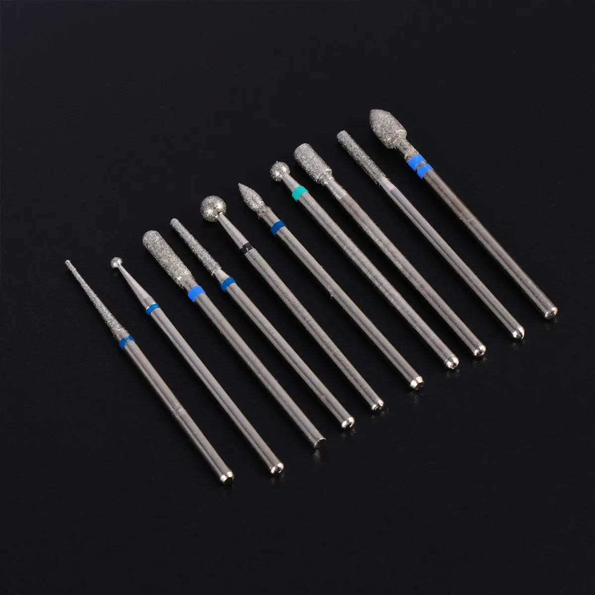 

1 Set Nail Grinding Head Kit Tungsten Steel Manicure Drill Bits For Natural Artificial Nails Cuticle Clean Pedicure Tools With