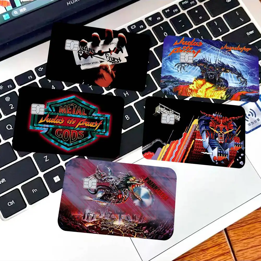 

Наклейки-пленки с изображением группы Judas Priest 2024 в стиле аниме для большого кредитного/дебетового картриджа (передняя сторона)