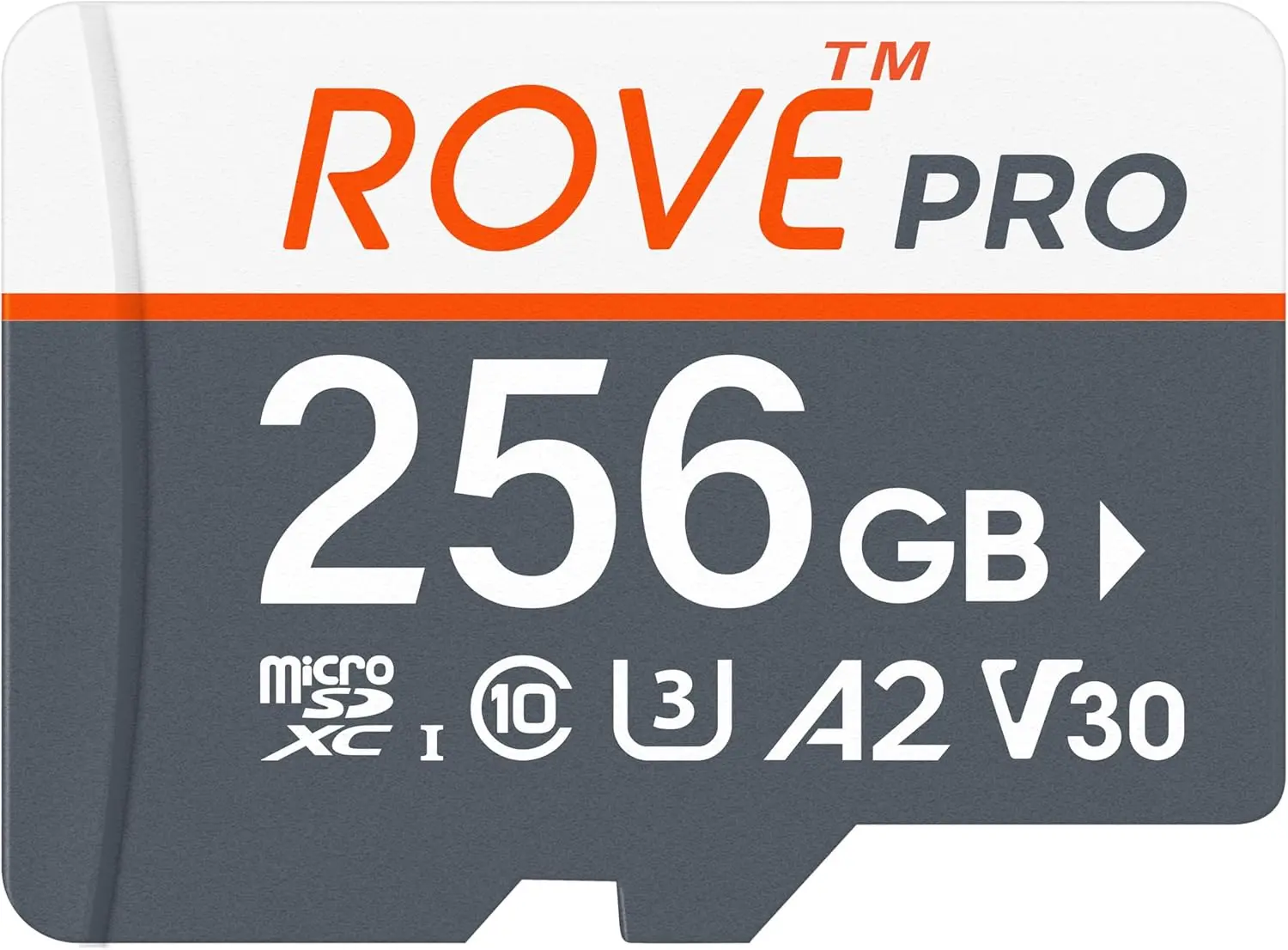 256GB Micro SD Card microSDXC Memory Card with Full-Size SD Adapter, 100MB/s Read Speed, C10 U3 V30 A2 for Dash Cam,