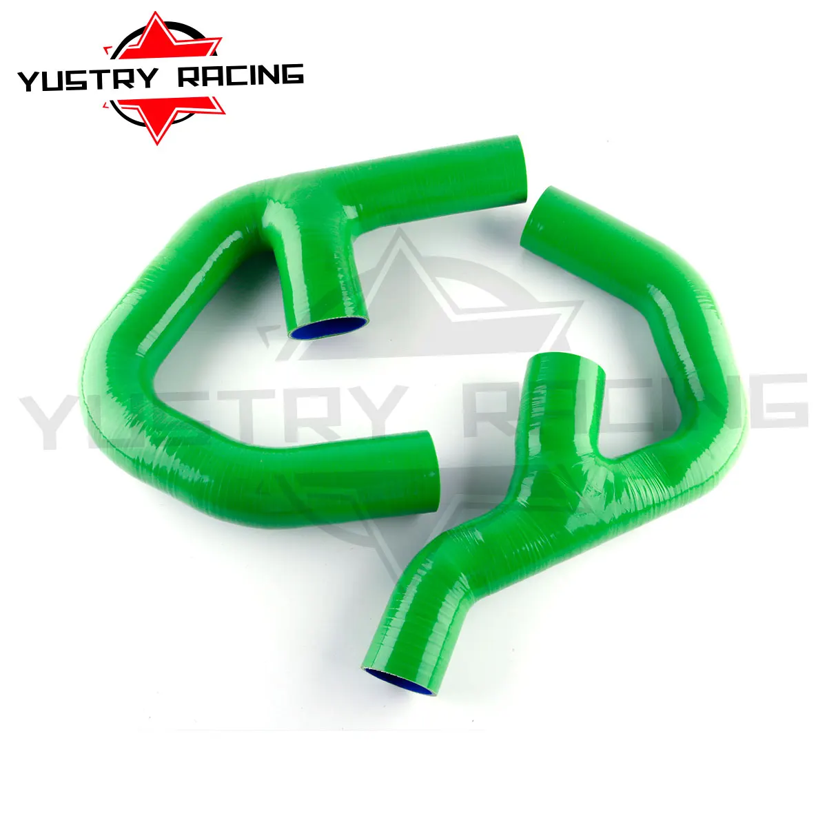 2PCS Silicone Intercooler Radiator Hose Pipe Kit For Volkswagen VW Golf GTI MK5 MK6 Jetta GLI TDI Audi A3 2.0T 2007-2010