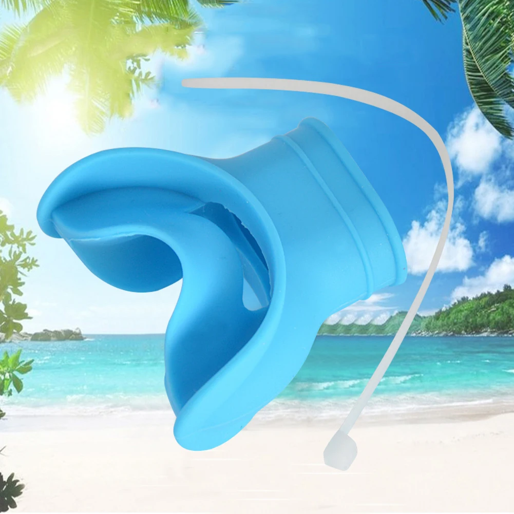 

Silicone Diving Mouthpieces Lightweight Mouthpiece Cover Portable Universal Interface Safe Soft Underwater Breathing Accessories