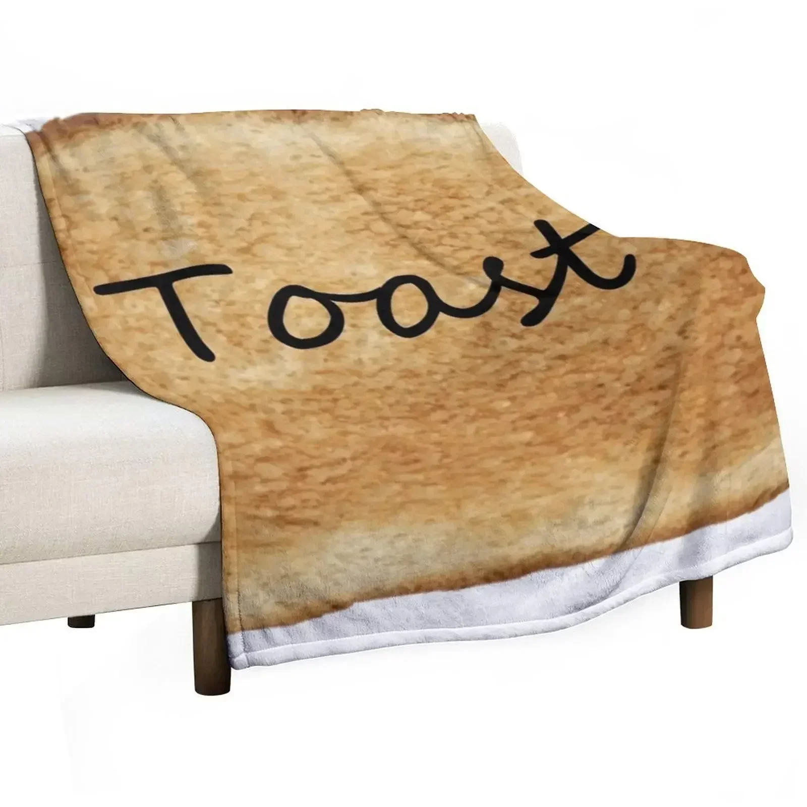 Toast Throw Blanket Shaggy Flannel Fabric Sofas Comforter Travel blankets ands Blankets